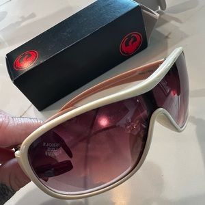 Dragon Transit pink and ivory Y2K era.